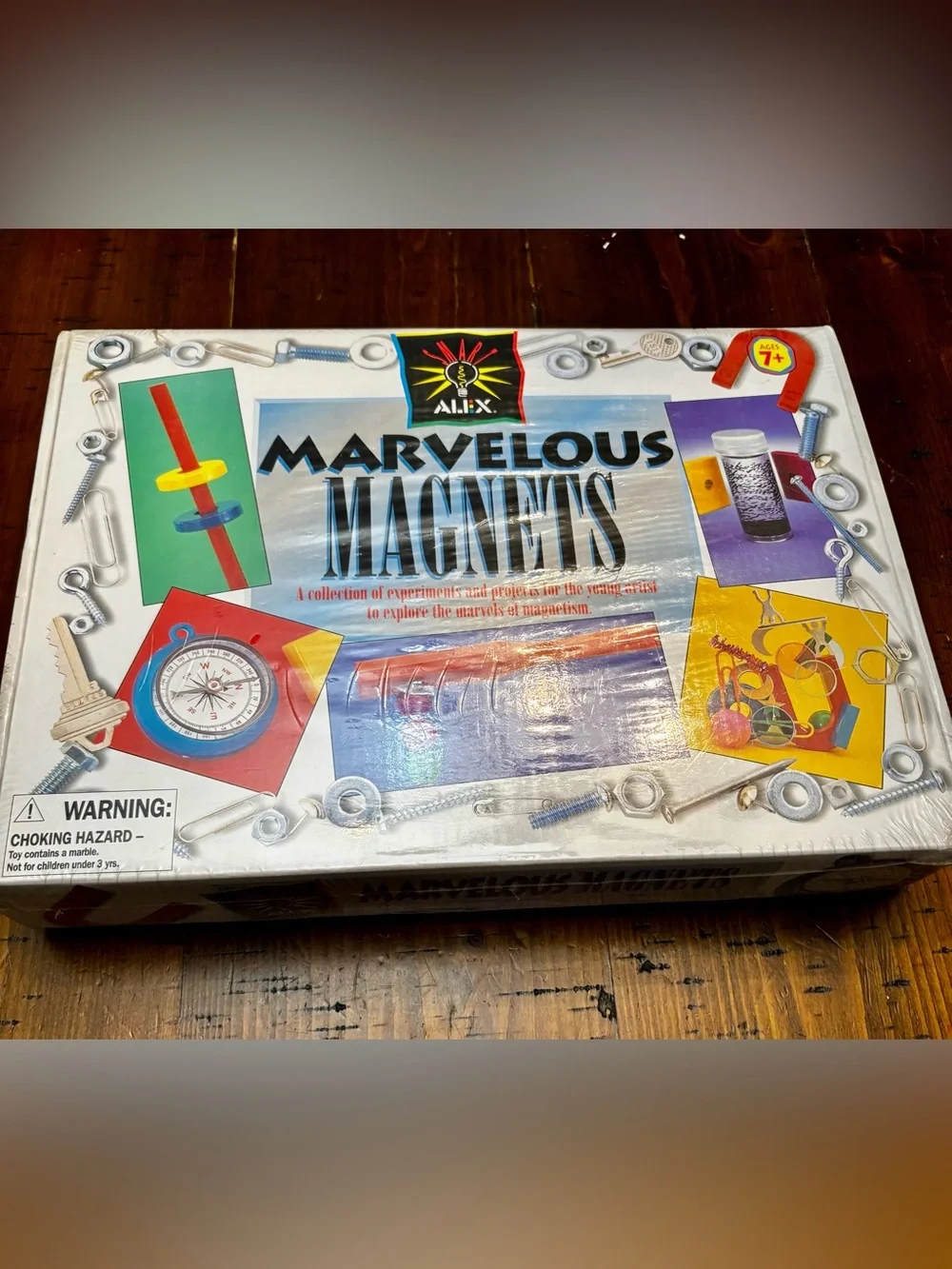 ALEX Marvelous Magnets Science Kit - White & Blue Box